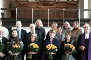 STABÜBERGABE IM KIRCHENVORSTAND GROSSAUHEIM