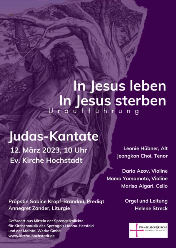 Plakat-Judas-Kantate
