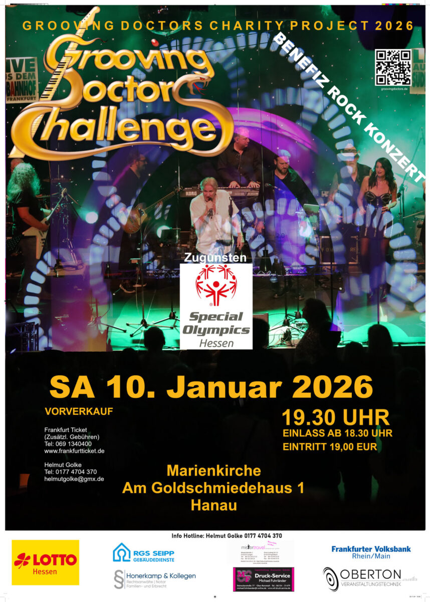 Plakat zum Konzert in der Marienkirche