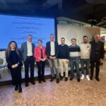 Die Teilnehmer und Organisatoren der Podiumsdiskussion zur Ausstellung Körperwelten in Hanau